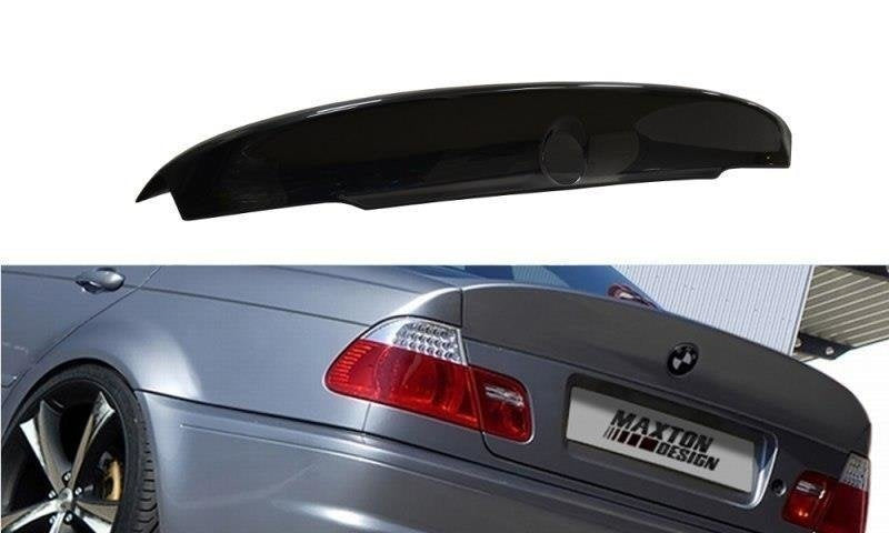 Extensión de alerón trasero / portón para BMW 3 E46 - 4 Door Saloon M3 CSL LOOK (for painting)
