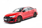 Kit de taloneras de fibra de carbono prepreg para Audi RS3 Sedan 8Y Facelift