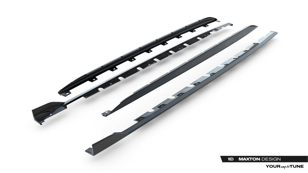 Kit de taloneras de fibra de carbono prepreg para Audi RS3 Sedan 8Y Facelift