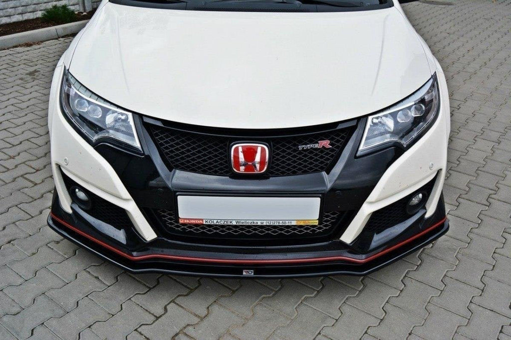 Splitter delantero V.1 para Honda Civic Mk9 TYPE R