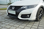 Splitter delantero para Honda Civic Mk9 Facelift