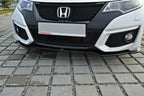 Splitter delantero para Honda Civic Mk9 Facelift