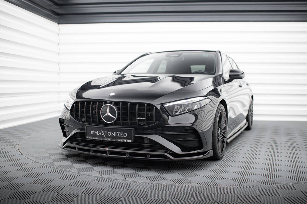 Splitter delantero para Mercedes-AMG A35 / A AMG-Line W177 Facelift