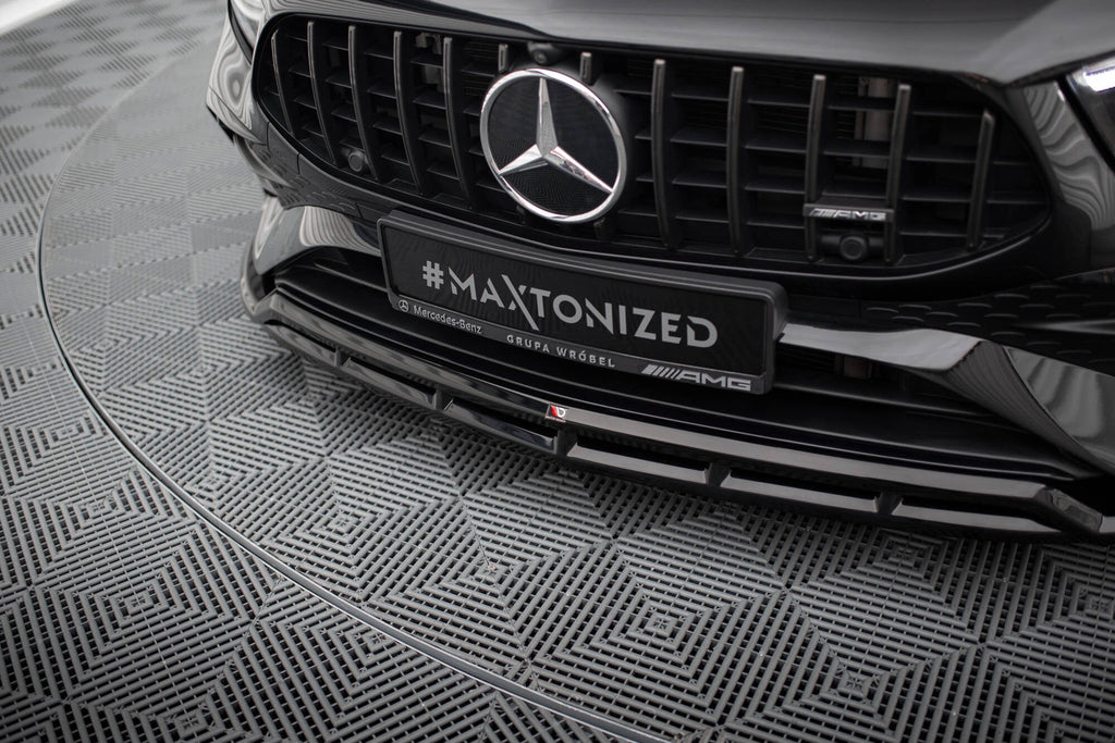 Splitter delantero para Mercedes-AMG A35 / A AMG-Line W177 Facelift