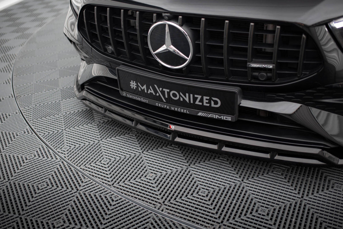 Splitter delantero para Mercedes-AMG A35 / A AMG-Line W177 Facelift