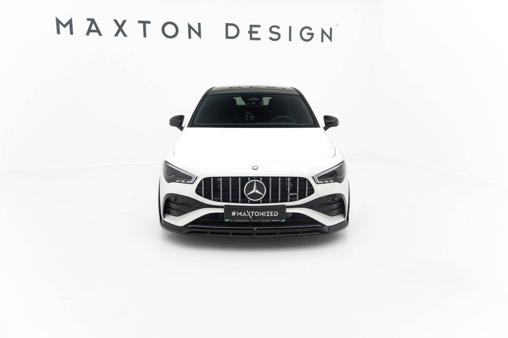 Splitter delantero para Mercedes-AMG CLA 35 Coupe / Shooting Brake C118 Facelift / X118 Facelift