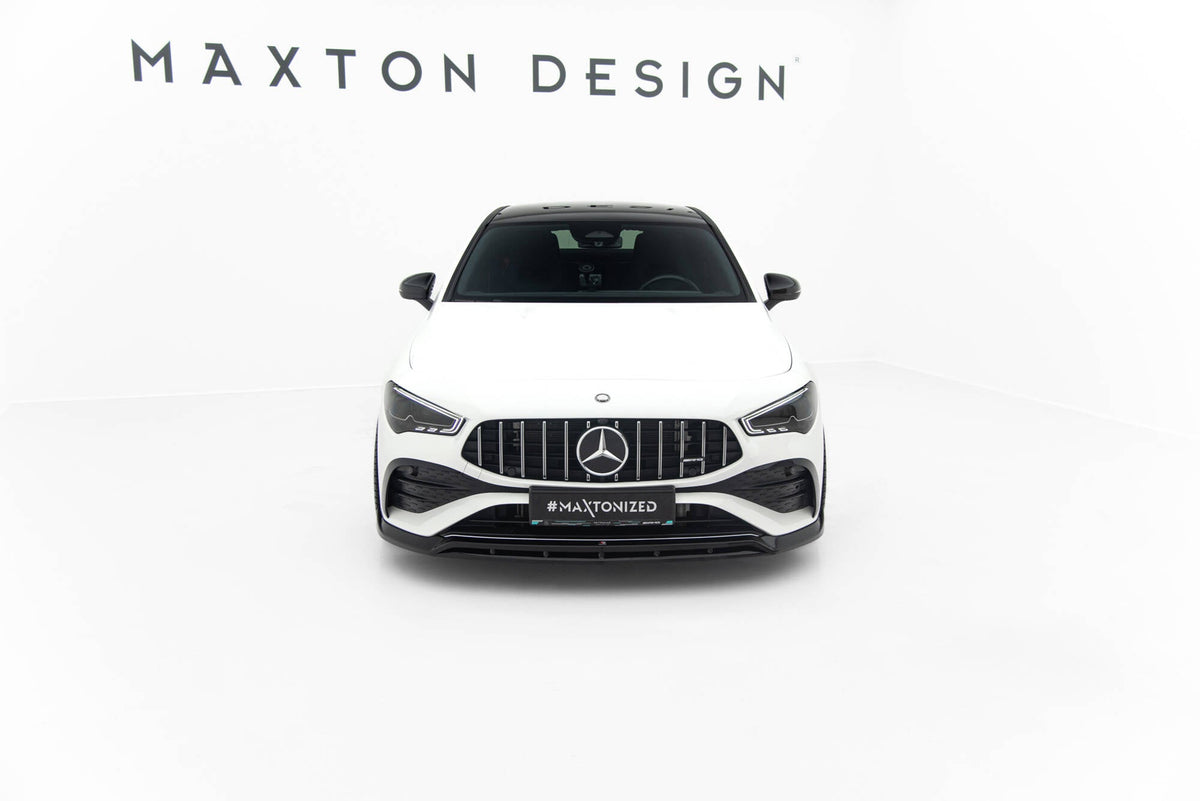 Splitter delantero para Mercedes-AMG CLA 35 Coupe / Shooting Brake C118 Facelift / X118 Facelift