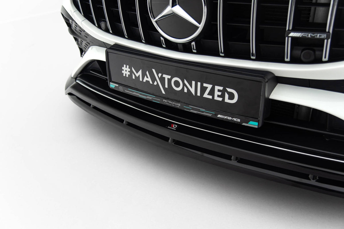 Splitter delantero para Mercedes-AMG CLA 35 Coupe / Shooting Brake C118 Facelift / X118 Facelift