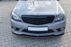 Splitter delantero para Mercedes-Benz C Sedan / Estate AMG-Line W204 / S204