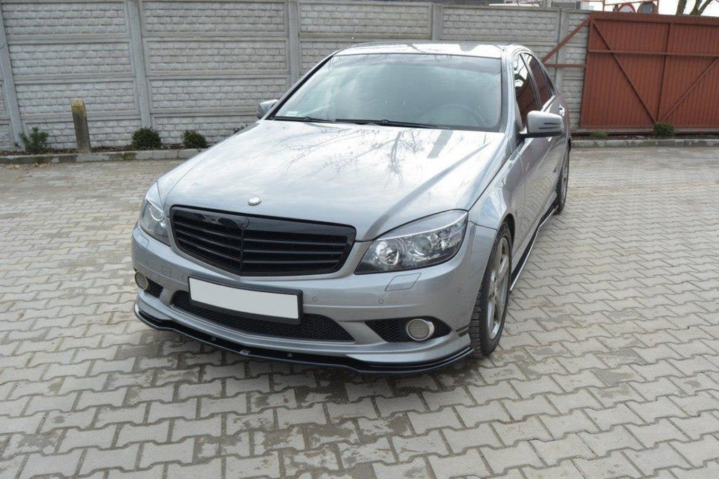 Splitter delantero para Mercedes-Benz C Sedan / Estate AMG-Line W204 / S204