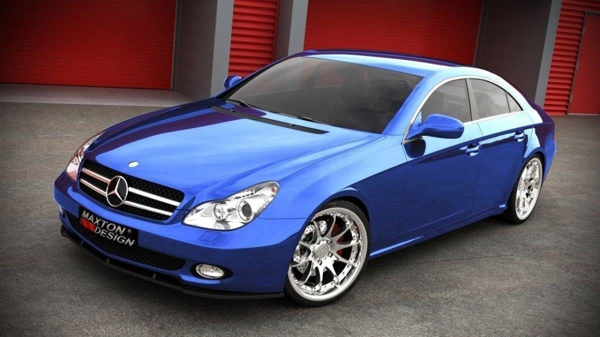 Splitter delantero para Mercedes CLS C219 Standard Bumper