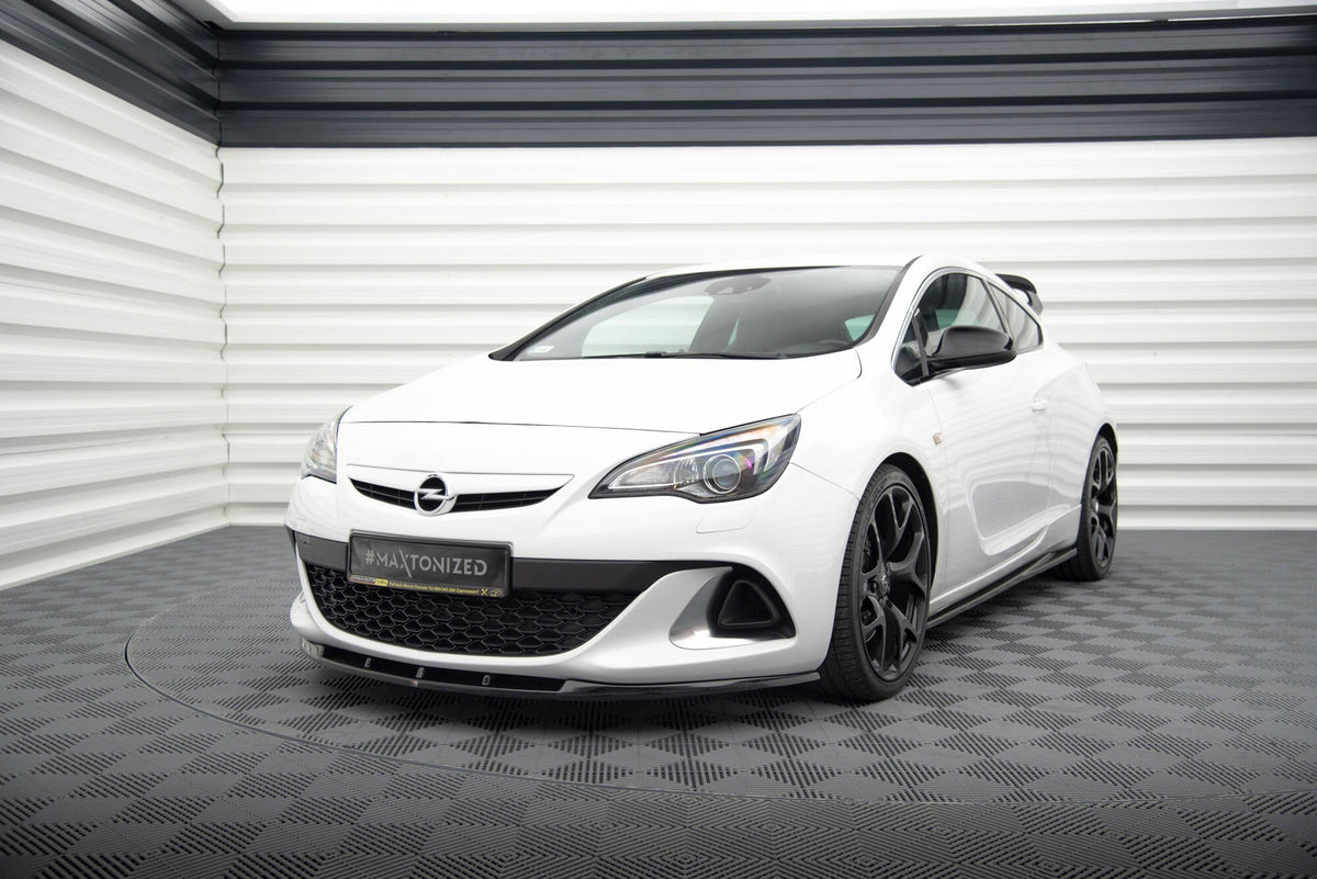 Splitter delantero para Opel Astra J OPC/VXR Nurburg