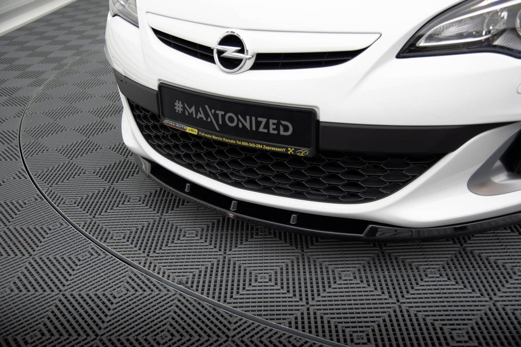 Splitter delantero para Opel Astra J OPC/VXR Nurburg