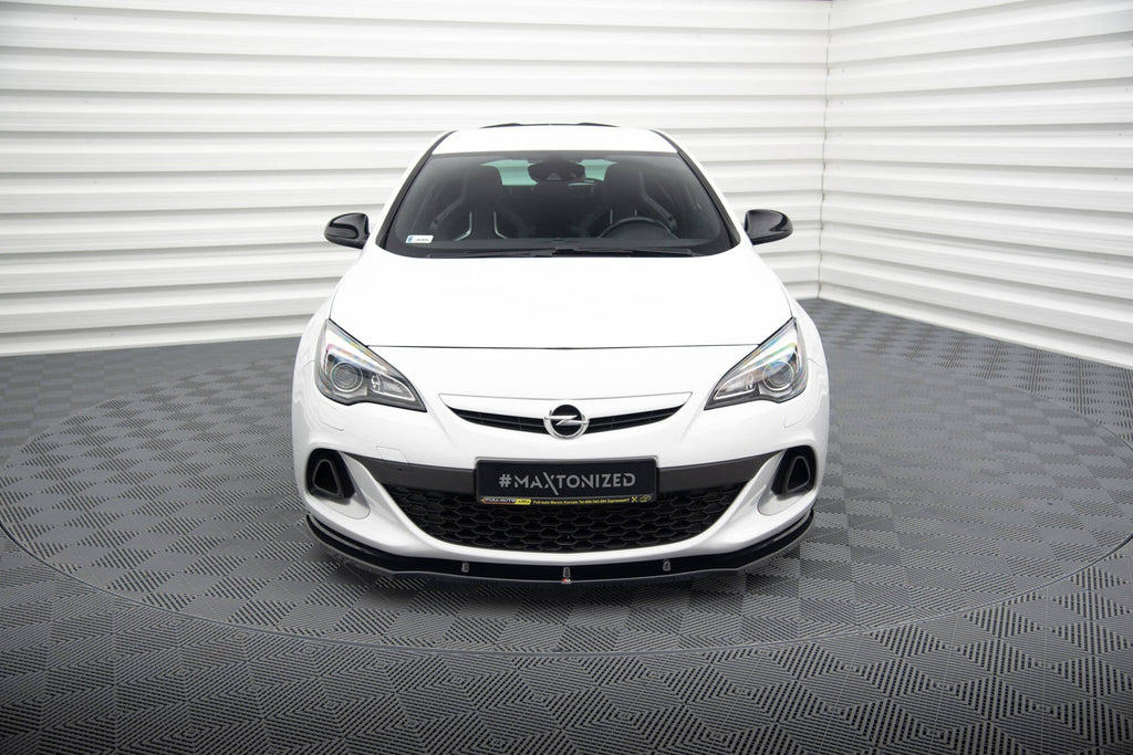 Splitter delantero V.1 para Opel Astra J OPC/VXR