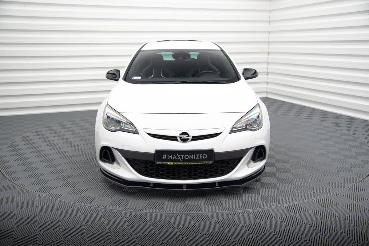 Splitter delantero V.1 para Opel Astra J OPC/VXR
