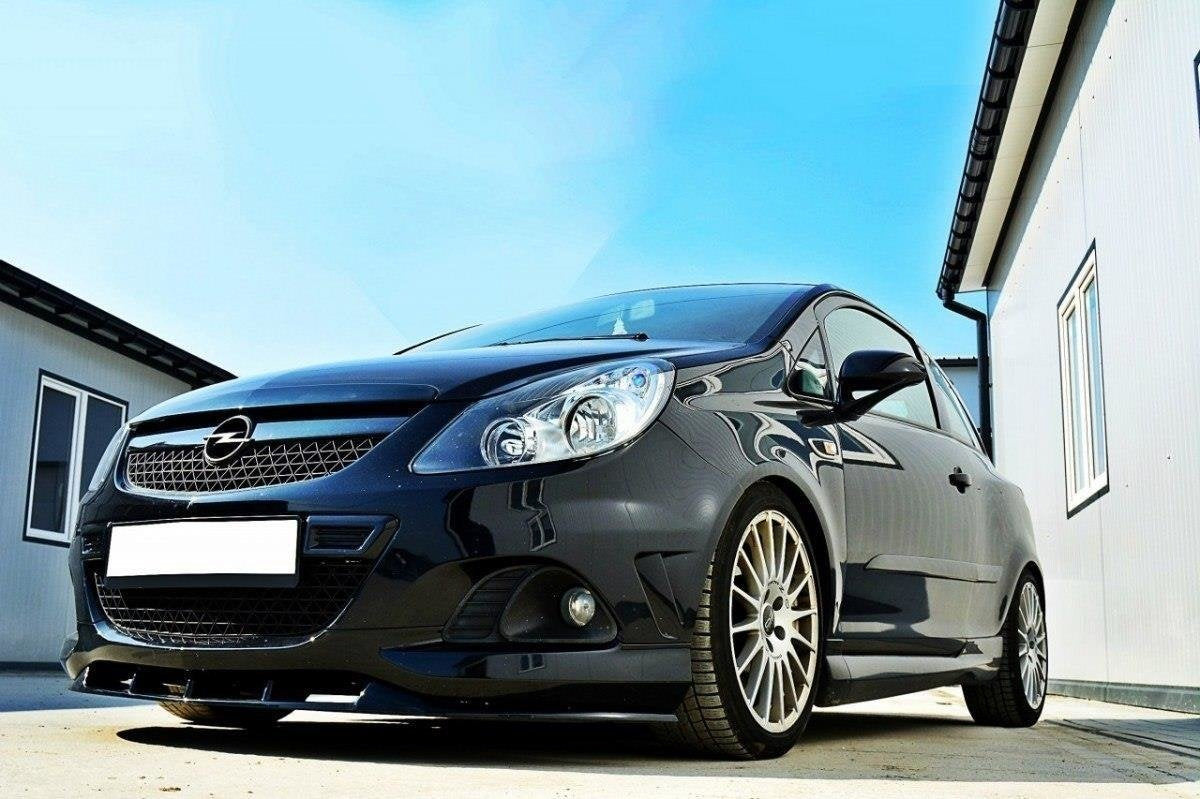 Splitter delantero para Opel CORSA D NURBURG (FOR OPC / VXR Bumper)