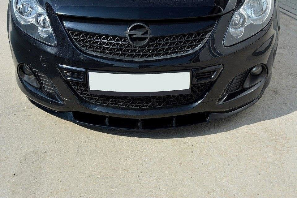 Splitter delantero para Opel CORSA D NURBURG (FOR OPC / VXR Bumper)