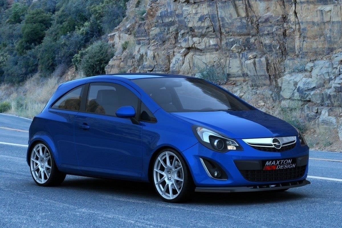 Splitter delantero para Opel CORSA D (Facelift)