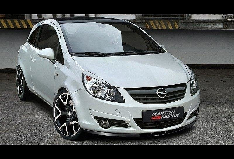 Splitter delantero para Opel CORSA D