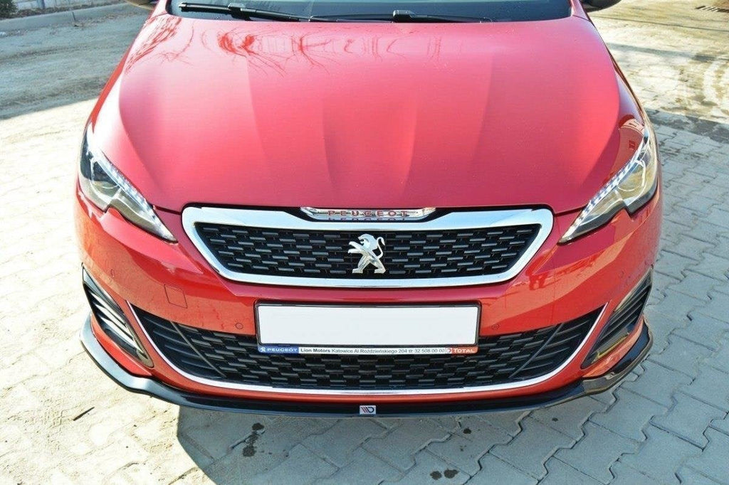 Splitter delantero V.1 para Peugeot 308 Mk2 GTI