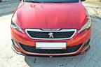 Splitter delantero V.1 para Peugeot 308 Mk2 GTI