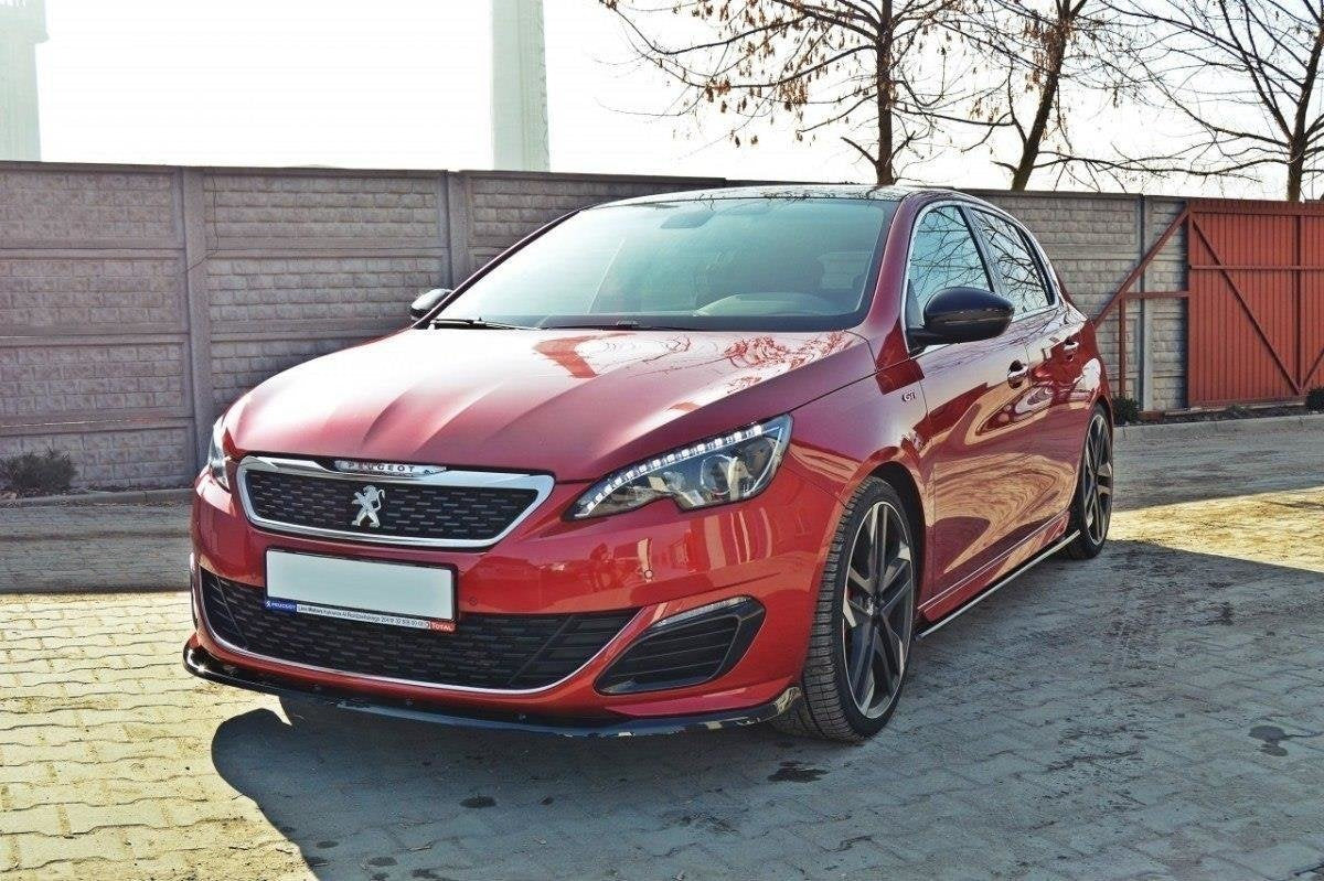 Splitter delantero V.2 para Peugeot 308 Mk2 GTI