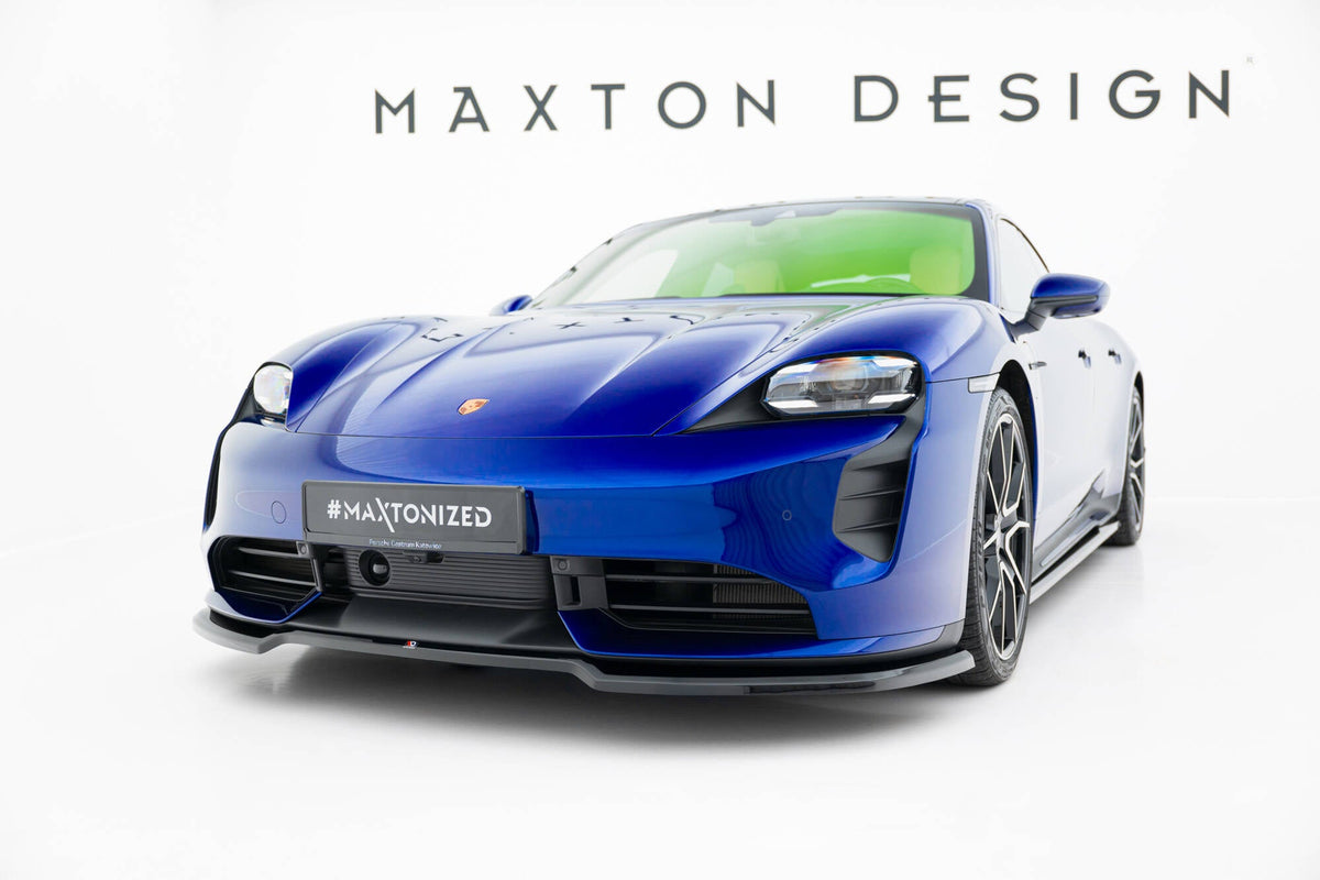 Splitter delantero para Porsche Taycan Turbo S Mk1