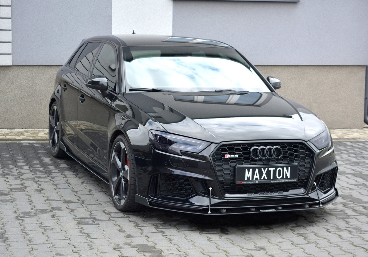 Splitter delantero Racing V.2 para Audi RS3 Sportback 8V Facelift