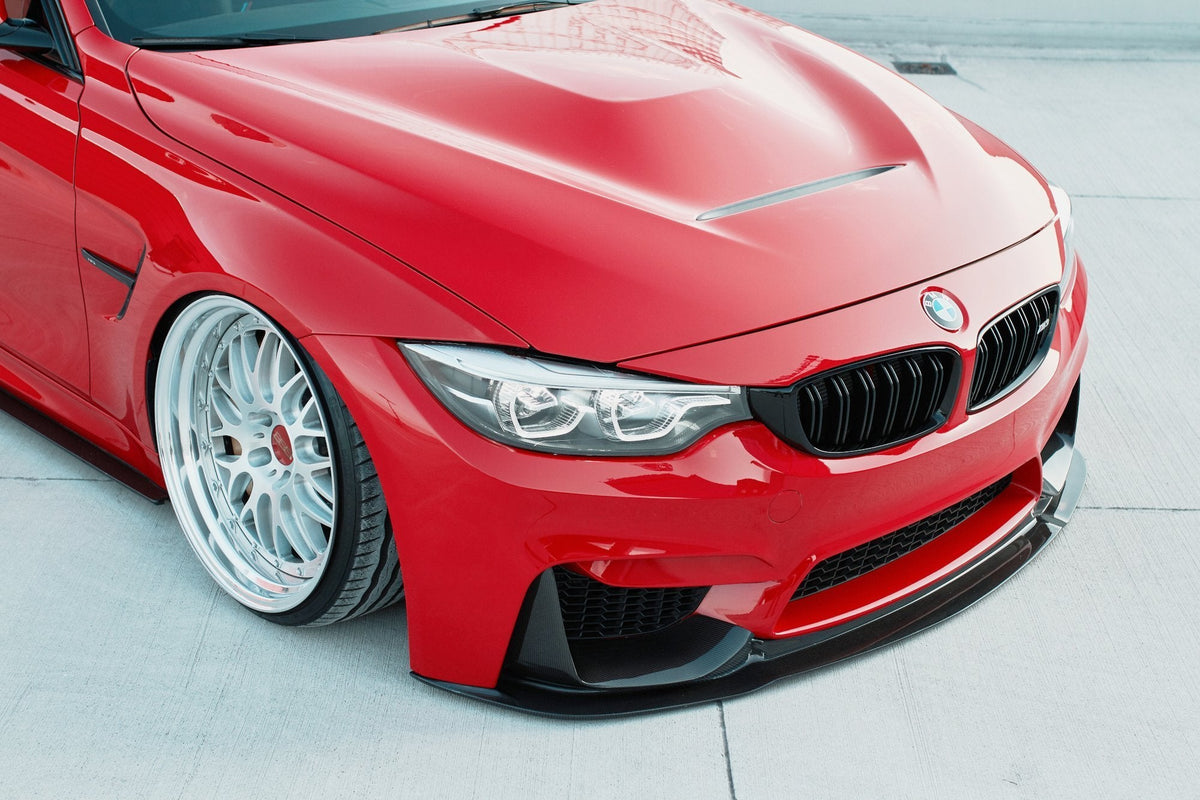 Splitter delantero + marcos de tomas de aire laterales para BMW M3 F80