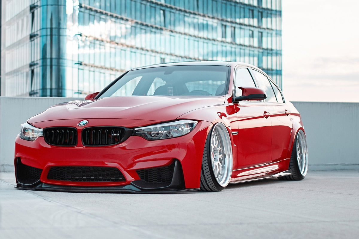 Splitter delantero + marcos de tomas de aire laterales para BMW M3 F80