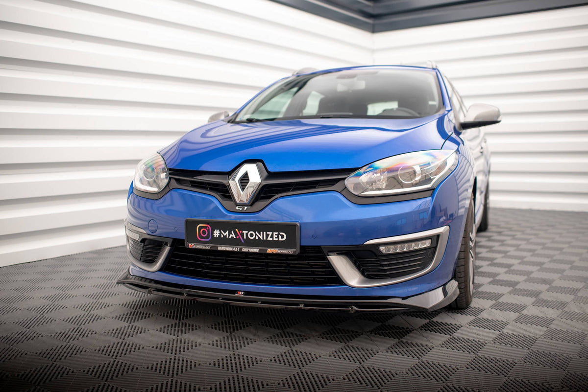 Splitter delantero para Renault Megane GT Line Grandtour Mk3 Facelift