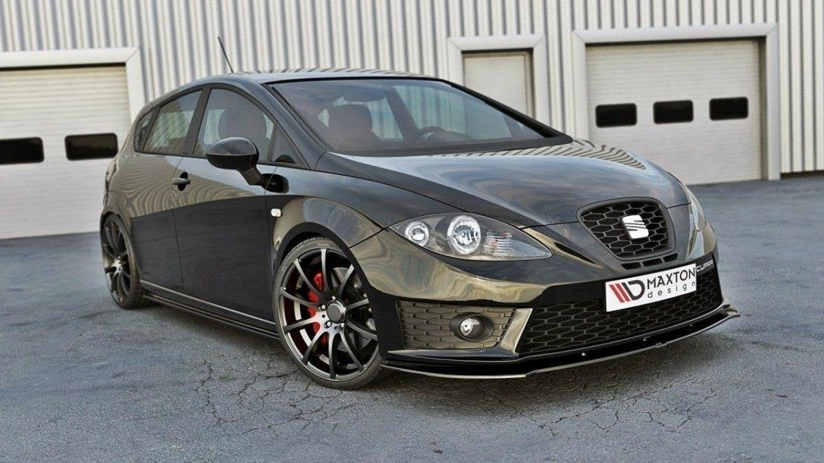 Splitter delantero V.1 para Seat Leon Mk2 Cupra FR (Facelift)