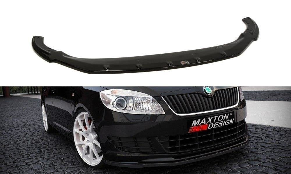 Splitter delantero para Skoda Fabia Mk2 Facelift