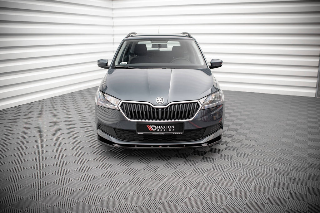 Splitter delantero para Skoda Fabia Mk3 Facelift