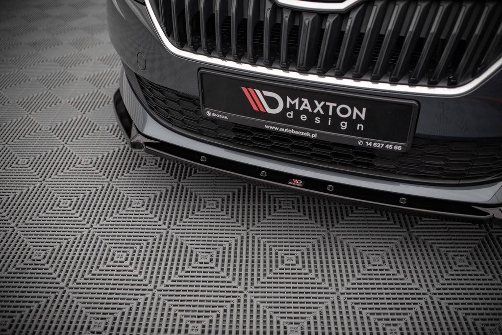 Splitter delantero para Skoda Fabia Mk3 Facelift