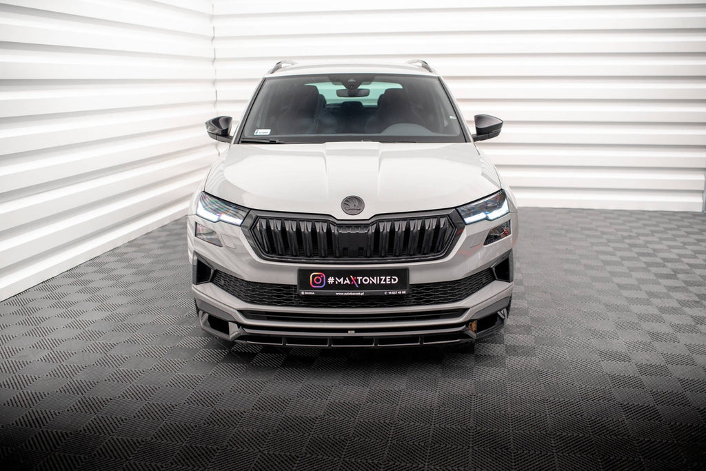 Splitter delantero para Skoda Karoq Sportline Mk1 Facelift