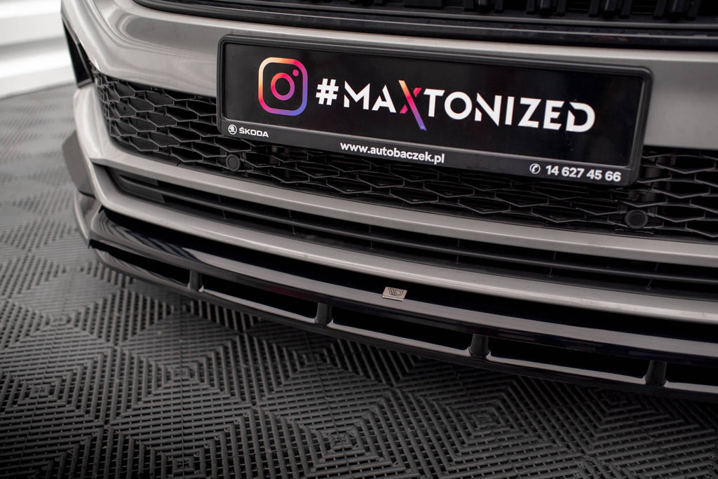 Splitter delantero para Skoda Karoq Sportline Mk1 Facelift