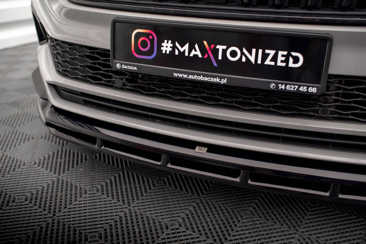 Splitter delantero para Skoda Karoq Sportline Mk1 Facelift