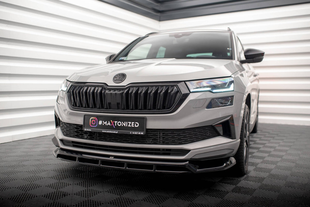 Splitter delantero para Skoda Karoq Sportline Mk1 Facelift