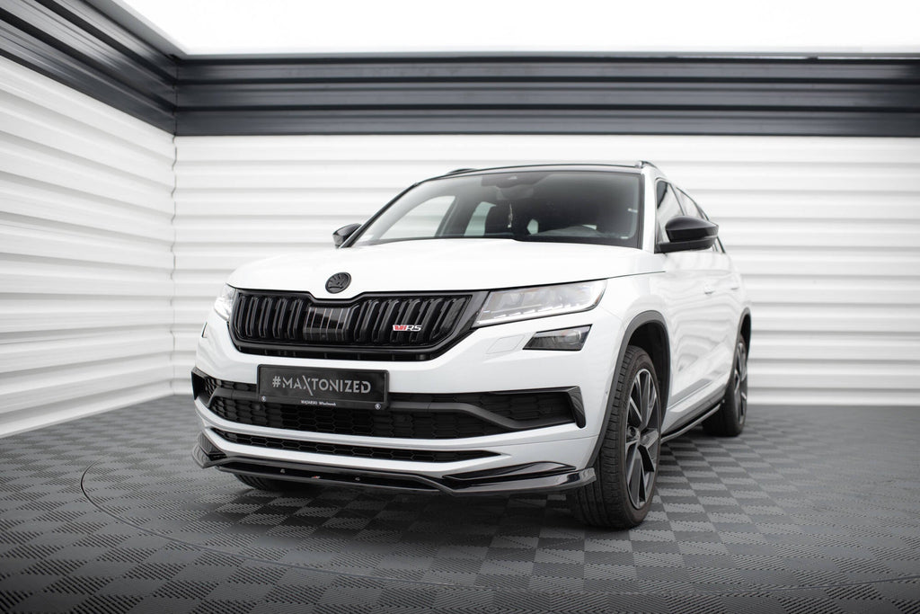 Splitter delantero para Skoda Kodiaq Mk1 Sportline/RS