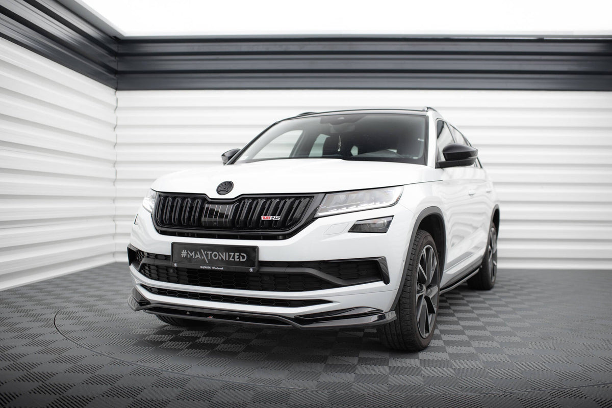 Splitter delantero para Skoda Kodiaq Mk1 Sportline/RS