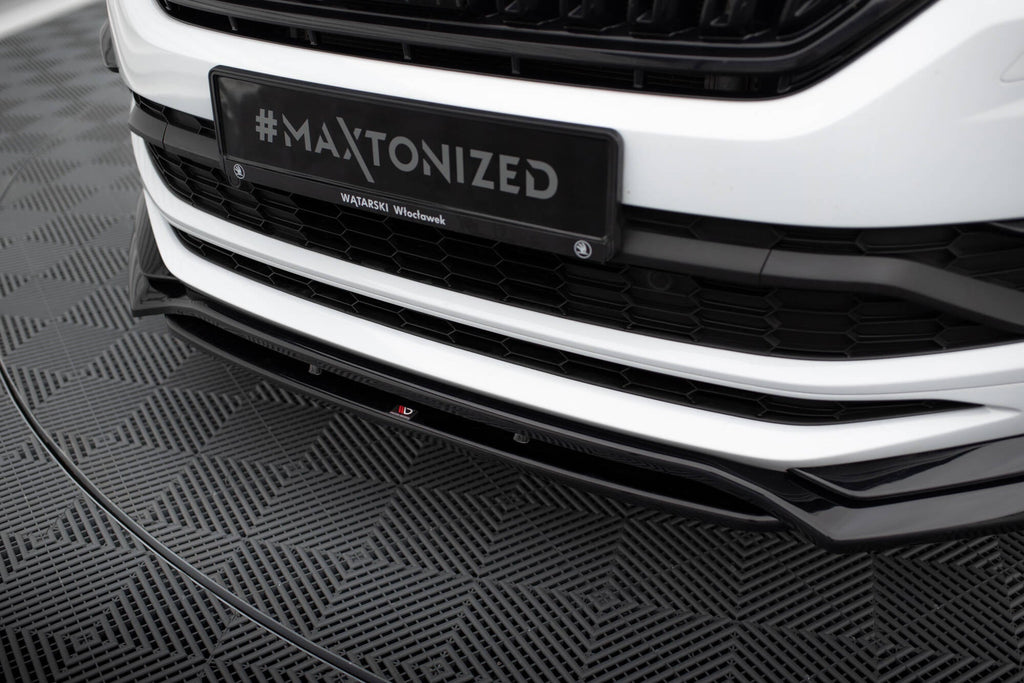 Splitter delantero para Skoda Kodiaq Mk1 Sportline/RS
