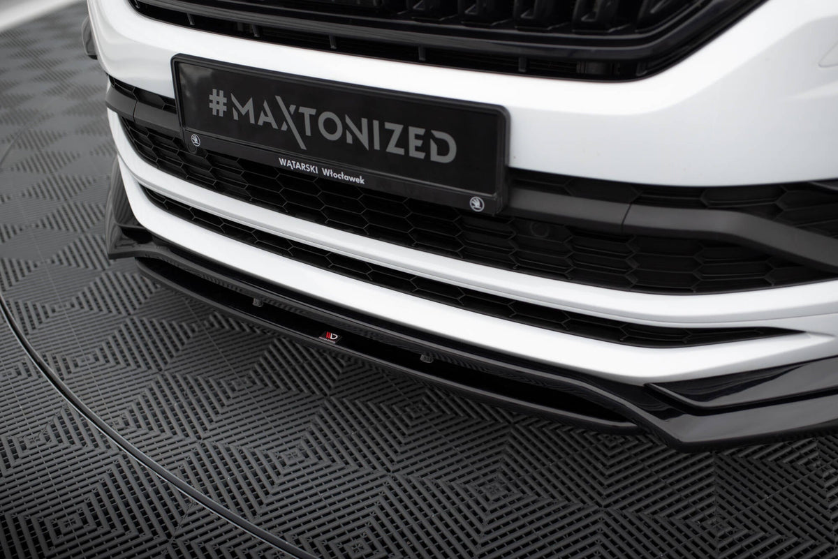 Splitter delantero para Skoda Kodiaq Mk1 Sportline/RS