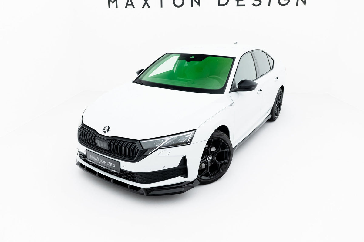 Splitter delantero para Skoda Octavia Sportline Liftback / Combi Mk4 Facelift