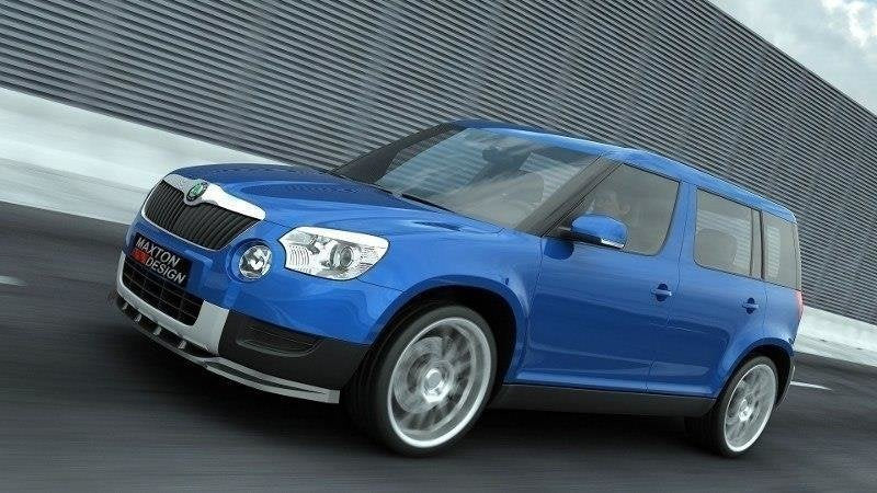 Splitter delantero para Skoda YETI