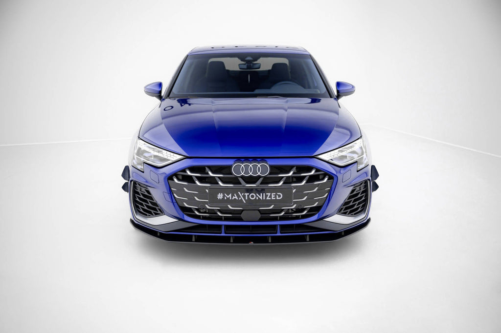 Splitter delantero Street Pro para Audi A3 S-Line Sedan / S3 Sedan 8Y Facelift