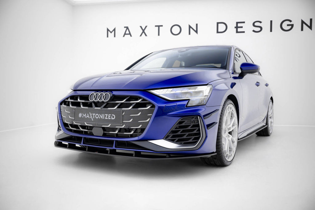 Splitter delantero Street Pro para Audi A3 S-Line Sedan / S3 Sedan 8Y Facelift