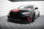 Splitter delantero Street Pro para Audi A7 RS7 LOOK C7