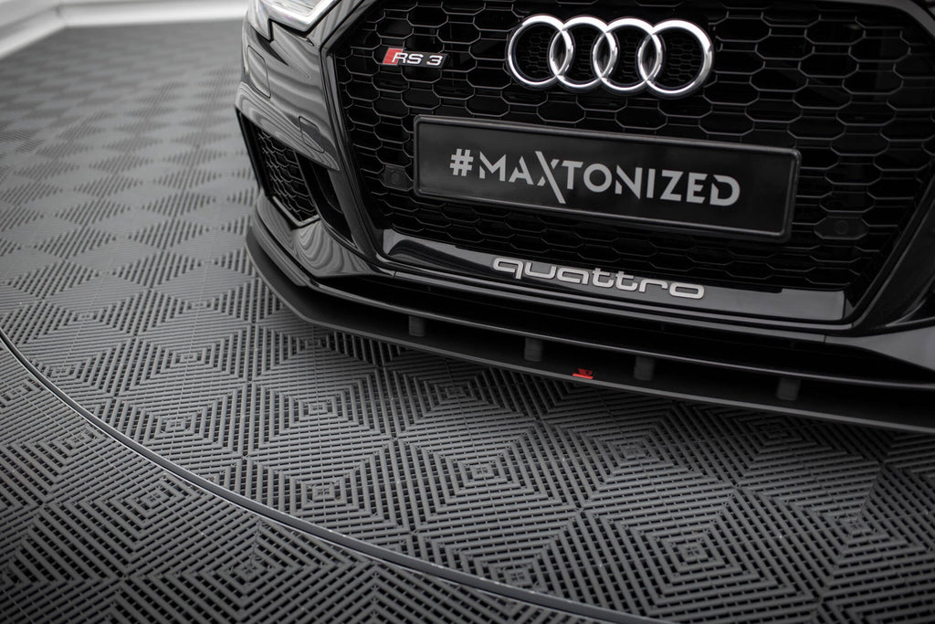 Splitter delantero Street Pro para Audi RS3 Sedan 8V Facelift