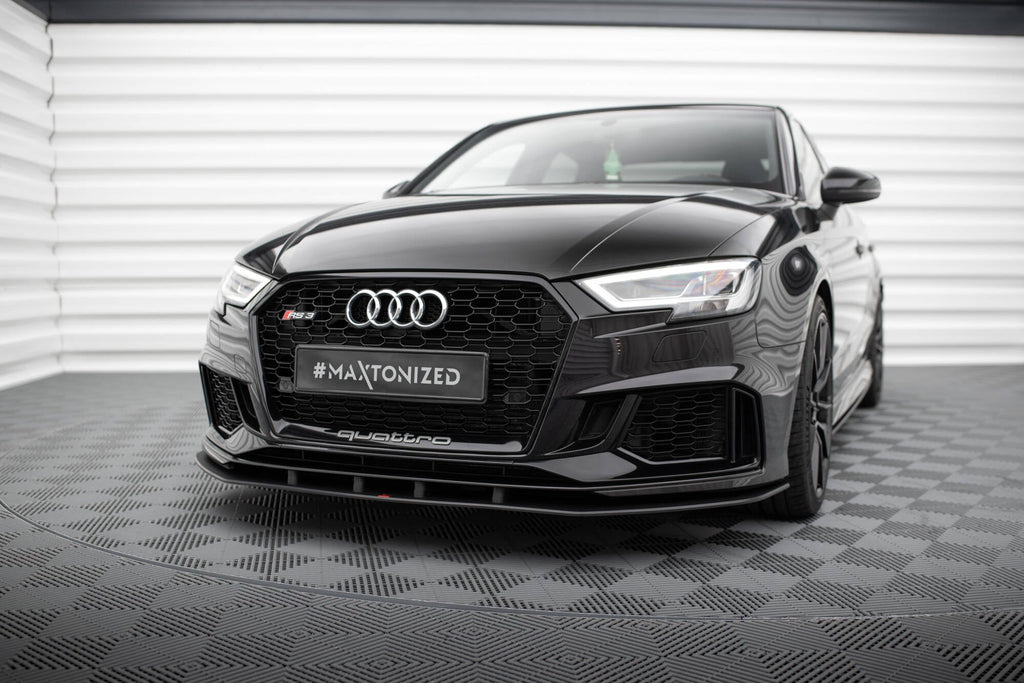 Splitter delantero Street Pro para Audi RS3 Sedan 8V Facelift